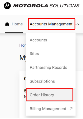 Order History FAQs